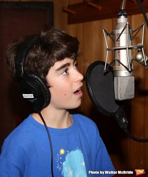 Photo Coverage: In the Recording Studio with the Cast of Broadway's FINDING NEVERLAND; Album Out Next Month!  Image