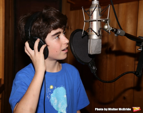 Photo Coverage: In the Recording Studio with the Cast of Broadway's FINDING NEVERLAND; Album Out Next Month! Image