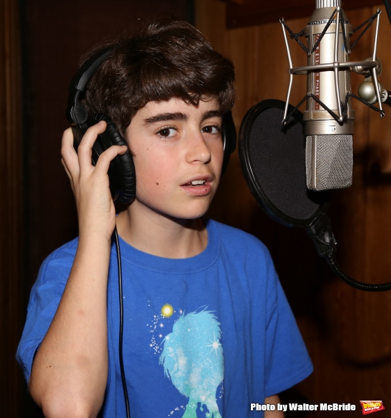 Photo Coverage: In the Recording Studio with the Cast of Broadway's FINDING NEVERLAND; Album Out Next Month! Image