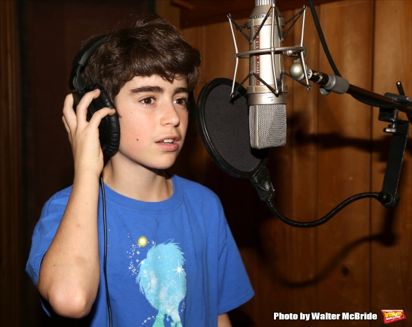 Photo Coverage: In the Recording Studio with the Cast of Broadway's FINDING NEVERLAND; Album Out Next Month! Image