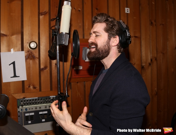 Photo Coverage: In the Recording Studio with the Cast of Broadway's FINDING NEVERLAND; Album Out Next Month! Image