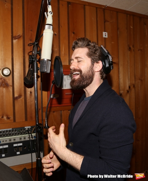 Photo Coverage: In the Recording Studio with the Cast of Broadway's FINDING NEVERLAND; Album Out Next Month! Image