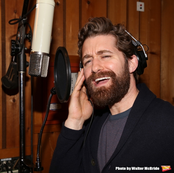 Photo Coverage: In the Recording Studio with the Cast of Broadway's FINDING NEVERLAND; Album Out Next Month! Image