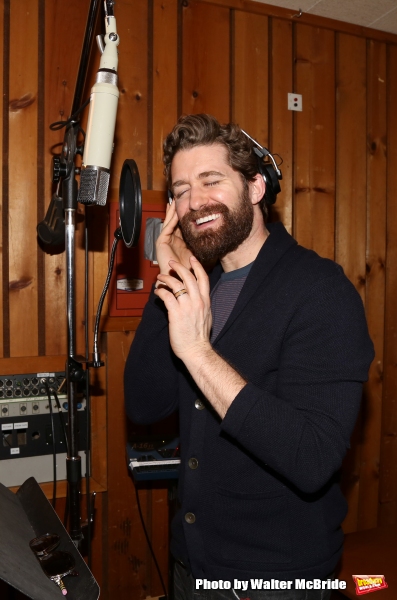 Photo Coverage: In the Recording Studio with the Cast of Broadway's FINDING NEVERLAND; Album Out Next Month!  Image