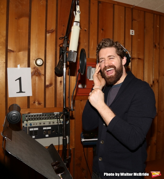 Photo Coverage: In the Recording Studio with the Cast of Broadway's FINDING NEVERLAND; Album Out Next Month!  Image