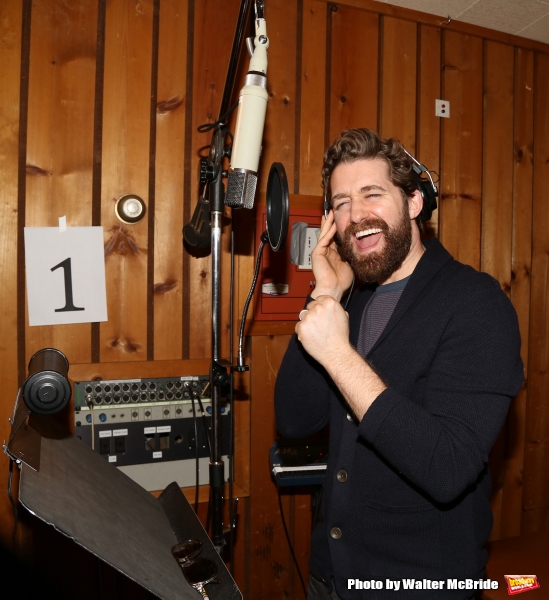 Photo Coverage: In the Recording Studio with the Cast of Broadway's FINDING NEVERLAND; Album Out Next Month! Image