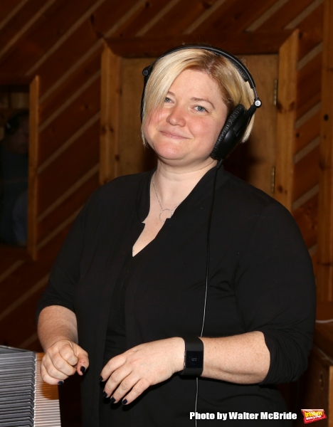 Photo Coverage: In the Recording Studio with the Cast of Broadway's FINDING NEVERLAND; Album Out Next Month! Image