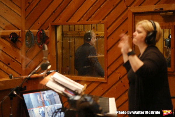 Photo Coverage: In the Recording Studio with the Cast of Broadway's FINDING NEVERLAND; Album Out Next Month! Image