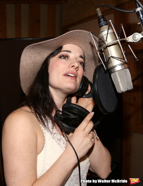 Photo Coverage: In the Recording Studio with the Cast of Broadway's FINDING NEVERLAND; Album Out Next Month! Image