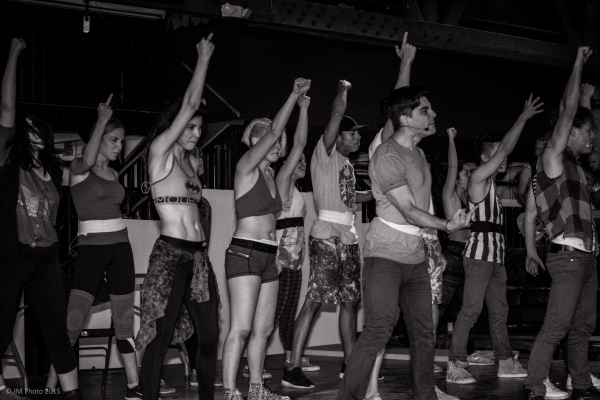 Photo Flash: In Rehearsal with Immersive AMERICAN IDIOT in LA Image