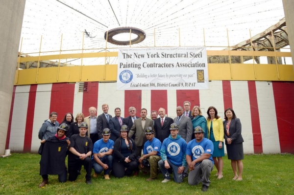 Photo Flash: World's Fair Structure 'Tent of Tomorrow' to Undergo Beautification Project Image
