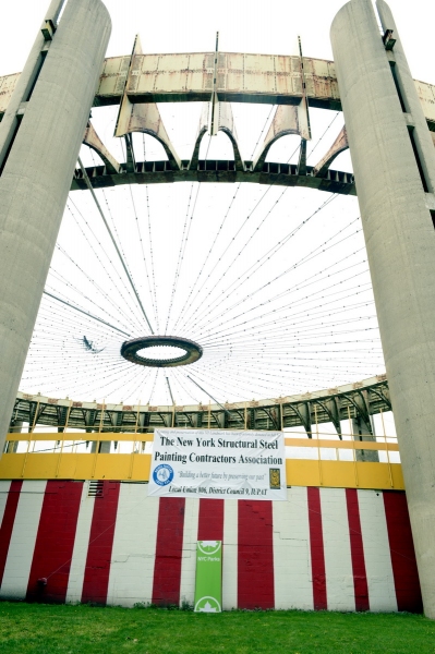 Photo Flash: World's Fair Structure 'Tent of Tomorrow' to Undergo Beautification Project 