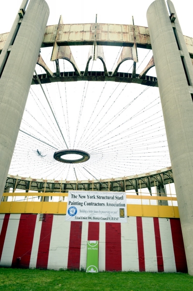 Photo Flash: World's Fair Structure 'Tent of Tomorrow' to Undergo Beautification Project Image