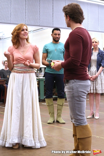 Photo Coverage: Go Inside Rehearsal with the Cast of Paper Mill Playhouse's EVER AFTER! Image