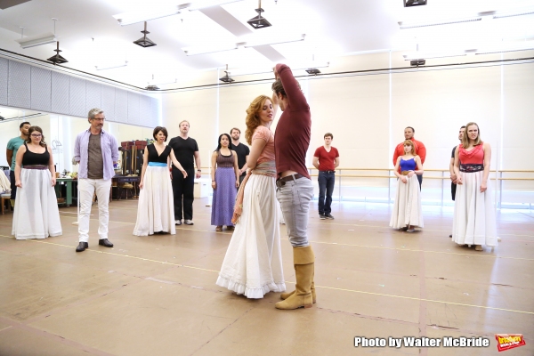 Photo Coverage: Go Inside Rehearsal with the Cast of Paper Mill Playhouse's EVER AFTER! 