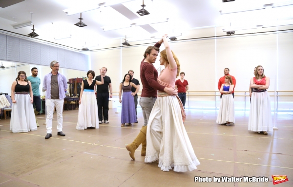 Photo Coverage: Go Inside Rehearsal with the Cast of Paper Mill Playhouse's EVER AFTER! Image