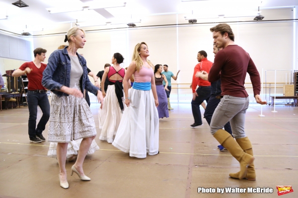 Photo Coverage: Go Inside Rehearsal with the Cast of Paper Mill Playhouse's EVER AFTER! Image