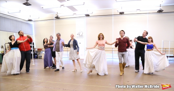 Charles Shaughnessy, Julie Halston, Mara Davi, James Snyder and the cast  Photo