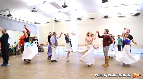 Photo Coverage: Go Inside Rehearsal with the Cast of Paper Mill Playhouse's EVER AFTER!  Image