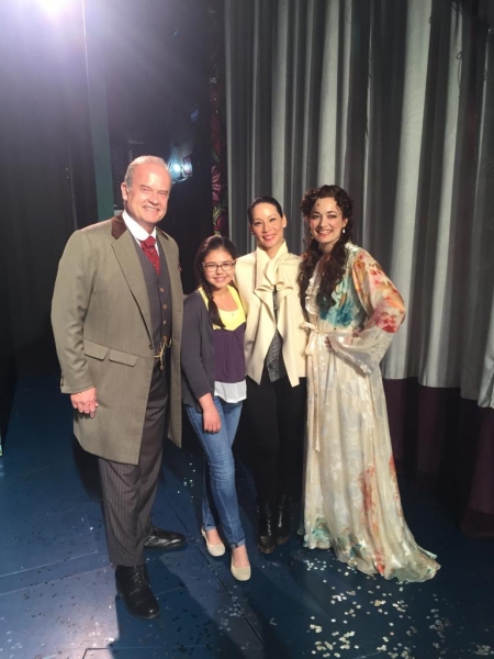 Photo Flash: Alicia Keys and Lucy Liu Celebrate Mother's Day at FINDING NEVERLAND Image