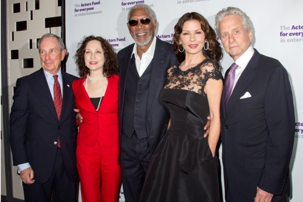 Photo Coverage: Broadway Gathers to Celebrate Morgan Freeman and Michael Bloomberg at The Actors Fund Gala Image