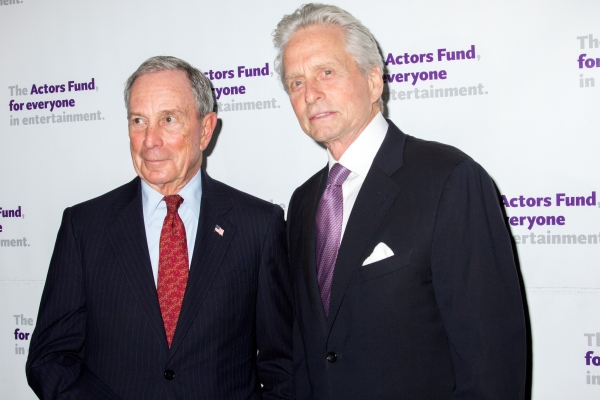 Michael Bloomberg, Michael Douglas Photo