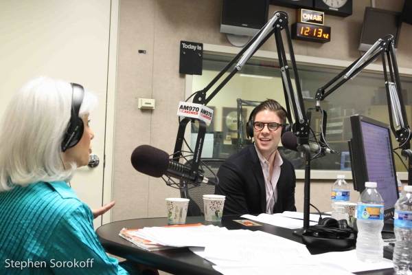 Photo Coverage: Frank DiLella Interviewed on Backstage with Peter Ledonne Image