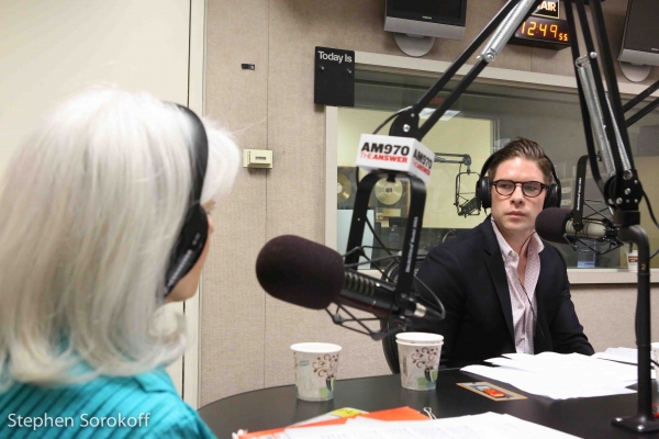 Photo Coverage: Frank DiLella Interviewed on Backstage with Peter Ledonne Image