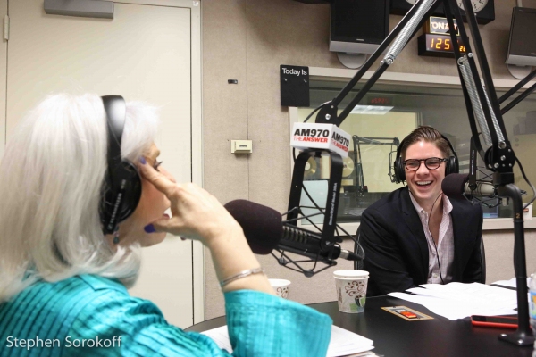 Photo Coverage: Frank DiLella Interviewed on Backstage with Peter Ledonne Image