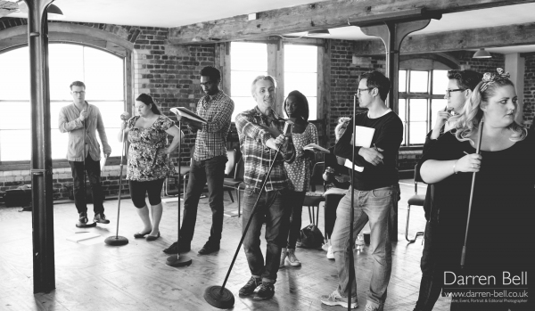 Exclusive Photos: Jonathan Groff and Company Rehearse for 'HOW TO SUCCEED...' in London! Image