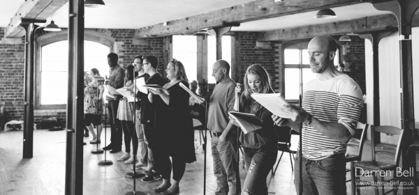 Exclusive Photos: Jonathan Groff and Company Rehearse for 'HOW TO SUCCEED...' in London! Image