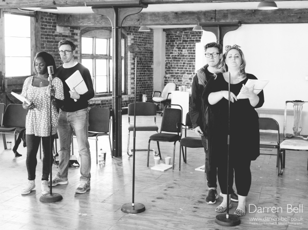 Exclusive Photos: Jonathan Groff and Company Rehearse for 'HOW TO SUCCEED...' in London! Image