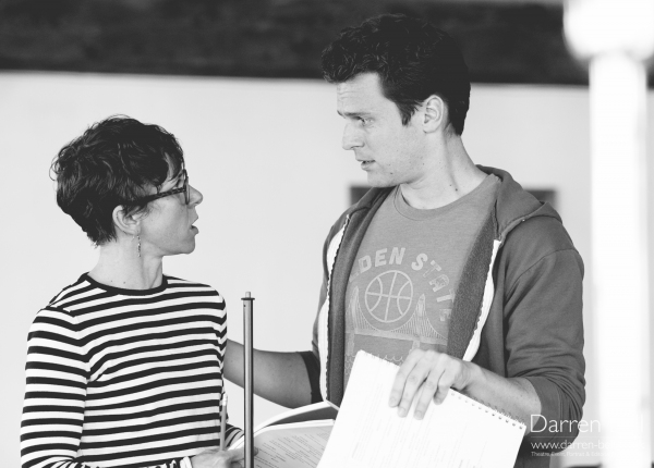 Exclusive Photos: Jonathan Groff and Company Rehearse for 'HOW TO SUCCEED...' in London! Image