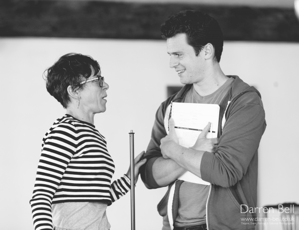 Exclusive Photos: Jonathan Groff and Company Rehearse for 'HOW TO SUCCEED...' in London! Image