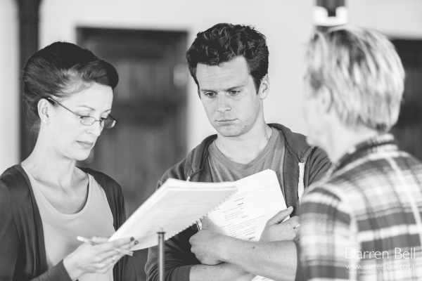 Exclusive Photos: Jonathan Groff and Company Rehearse for 'HOW TO SUCCEED...' in London! Image
