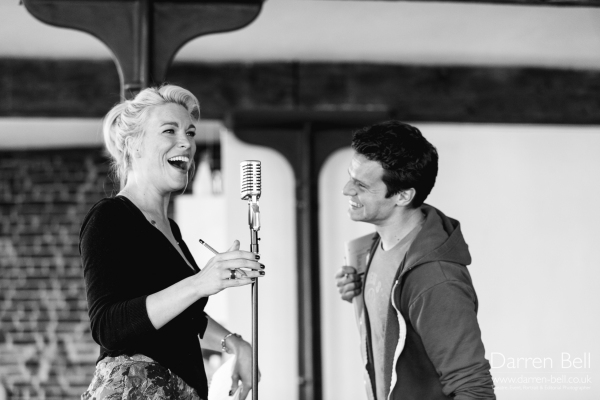 Exclusive Photos: Jonathan Groff and Company Rehearse for 'HOW TO SUCCEED...' in London! Image