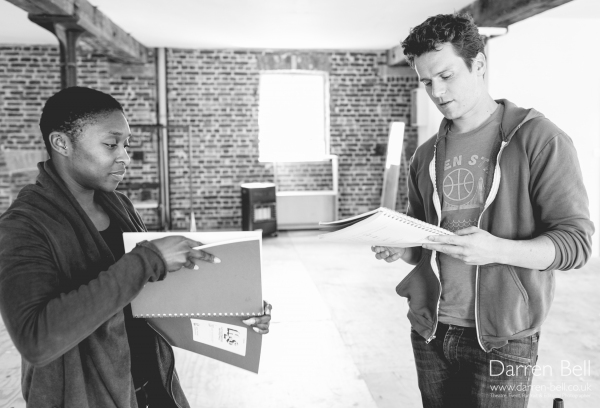 Exclusive Photos: Jonathan Groff and Company Rehearse for 'HOW TO SUCCEED...' in London! Image