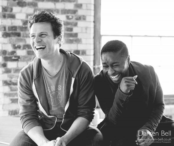 Exclusive Photos: Jonathan Groff and Company Rehearse for 'HOW TO SUCCEED...' in London! Image