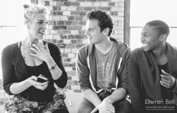 Exclusive Photos: Jonathan Groff and Company Rehearse for 'HOW TO SUCCEED...' in London! Image