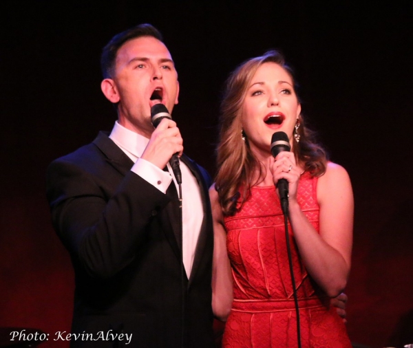 Daniel Reichard and Laura Osnes Photo