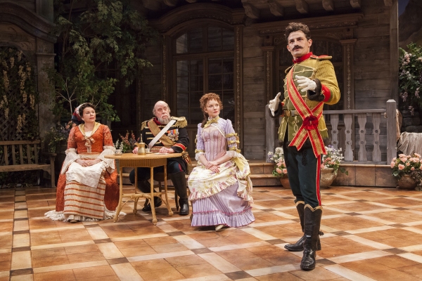 Photo Flash: First Look at Wrenn Schmidt, Enver Gjokaj, Zach Appelman, Marsha Mason and More in ARMS AND THE MAN at The Old Globe Image