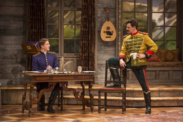 Photo Flash: First Look at Wrenn Schmidt, Enver Gjokaj, Zach Appelman, Marsha Mason and More in ARMS AND THE MAN at The Old Globe Image