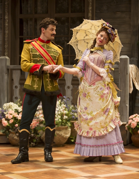 Photo Flash: First Look at Wrenn Schmidt, Enver Gjokaj, Zach Appelman, Marsha Mason and More in ARMS AND THE MAN at The Old Globe Image