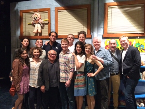 Photo Flash: Bobby Cannavale, Danny DeVito and More Visit HAND TO GOD on Mother's Day Image