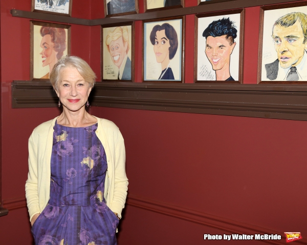 Photo Coverage: Sardi's Unveils Caricature for 2015 Tony Nominee Helen Mirren! Image