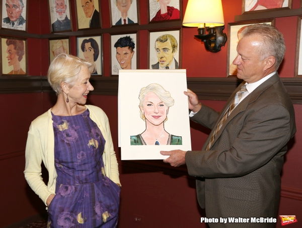 Photo Coverage: Sardi's Unveils Caricature for 2015 Tony Nominee Helen Mirren! Image