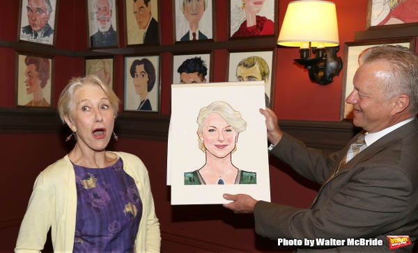 Photo Coverage: Sardi's Unveils Caricature for 2015 Tony Nominee Helen Mirren! Image