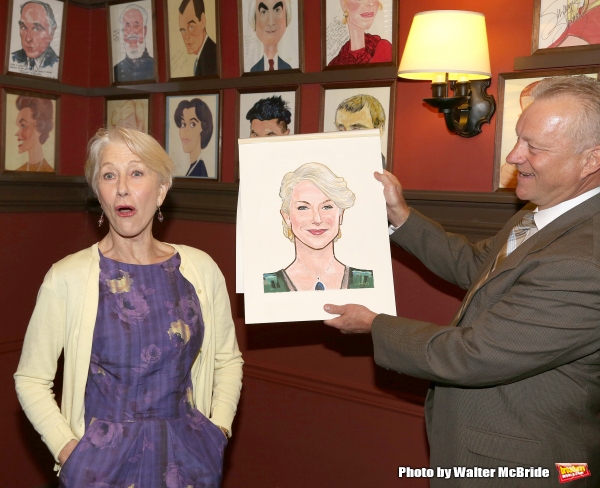 Photo Coverage: Sardi's Unveils Caricature for 2015 Tony Nominee Helen Mirren! Image