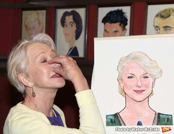 Photo Coverage: Sardi's Unveils Caricature for 2015 Tony Nominee Helen Mirren! Image