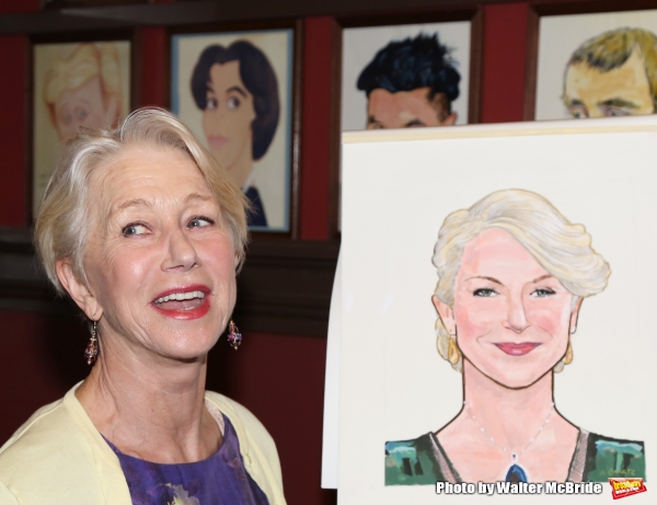 Photo Coverage: Sardi's Unveils Caricature for 2015 Tony Nominee Helen Mirren! Image